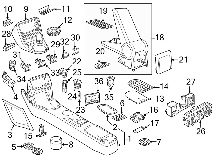 9Center console.https://images.simplepart.com/images/parts/motor/fullsize/9212500.png