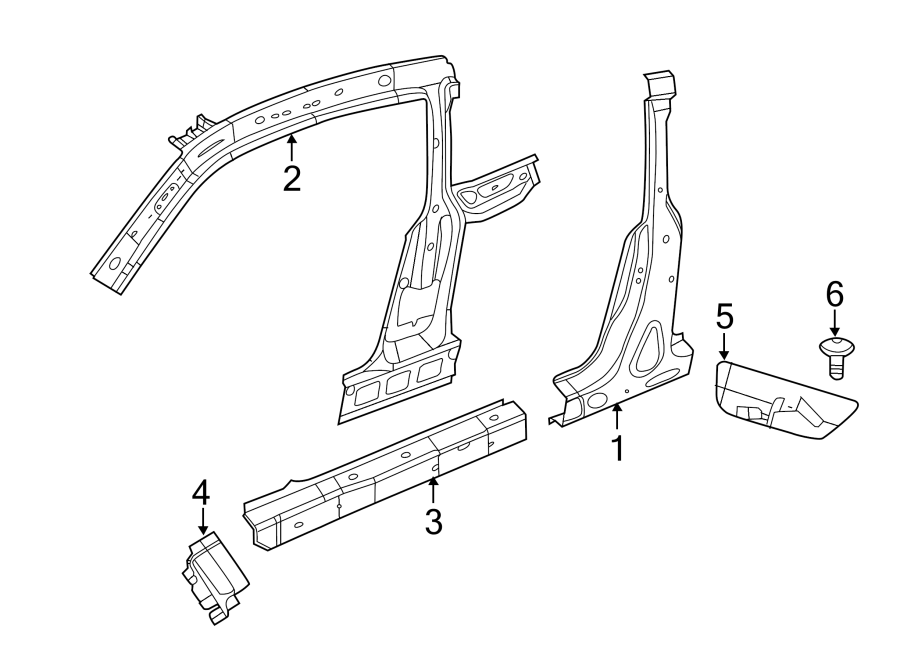 3Pillars. Rocker & floor. Center pillar & rocker.https://images.simplepart.com/images/parts/motor/fullsize/9212580.png