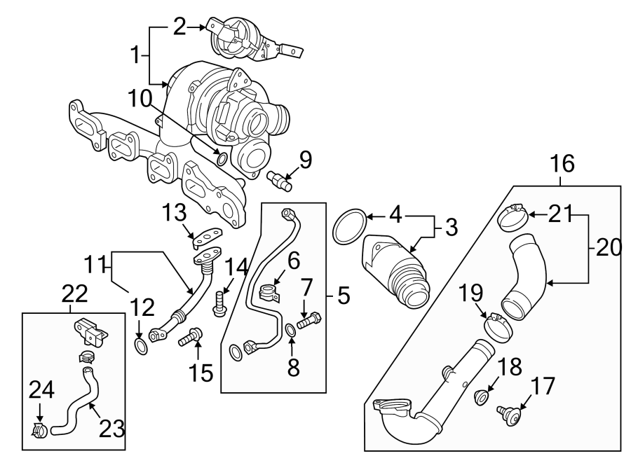 2ENGINE / TRANSAXLE. TURBOCHARGER & COMPONENTS.https://images.simplepart.com/images/parts/motor/fullsize/9212786.png