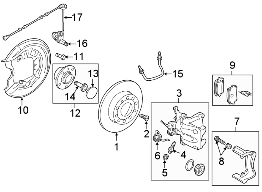 16REAR SUSPENSION. BRAKE COMPONENTS.https://images.simplepart.com/images/parts/motor/fullsize/9213620.png