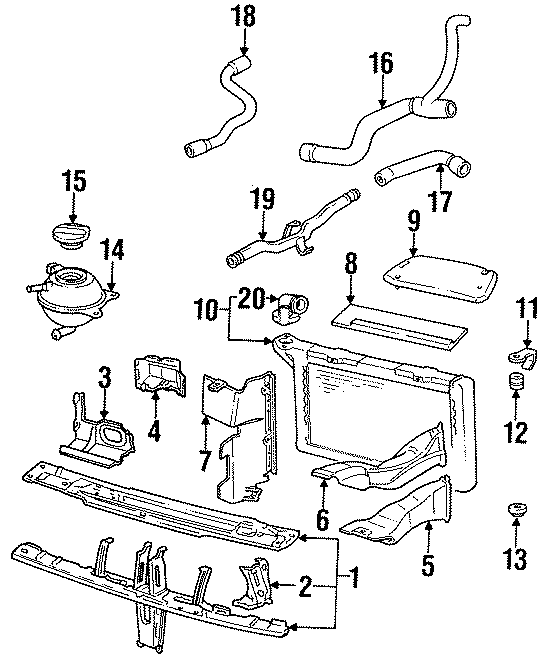 15RADIATOR & COMPONENTS. RADIATOR SUPPORT.https://images.simplepart.com/images/parts/motor/fullsize/9215080.png