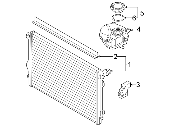 4Radiator & components.https://images.simplepart.com/images/parts/motor/fullsize/9219047.png