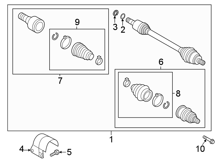 1Front suspension. Drive axles.https://images.simplepart.com/images/parts/motor/fullsize/9219272.png