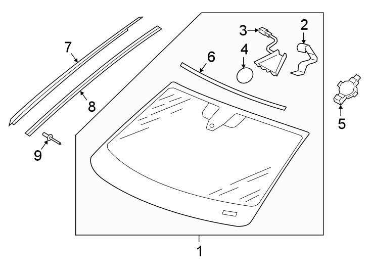 5WINDSHIELD. GLASS. REVEAL MOLDINGS.https://images.simplepart.com/images/parts/motor/fullsize/9219305.png