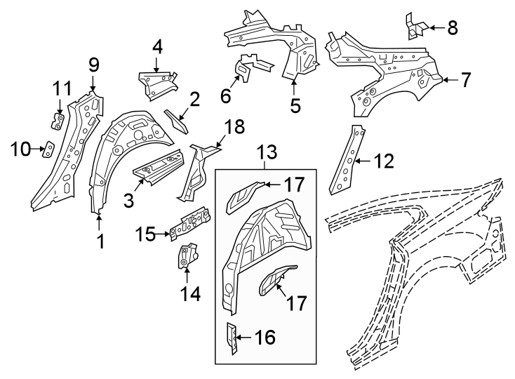 16QUARTER PANEL. INNER STRUCTURE.https://images.simplepart.com/images/parts/motor/fullsize/9219570.png