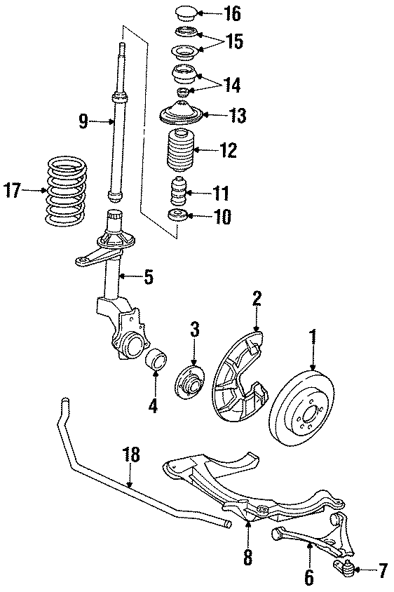 7FRONT SUSPENSION. BRAKE COMPONENTS. STABILIZER BAR & COMPONENTS. SUSPENSION COMPONENTS.https://images.simplepart.com/images/parts/motor/fullsize/9220100.png