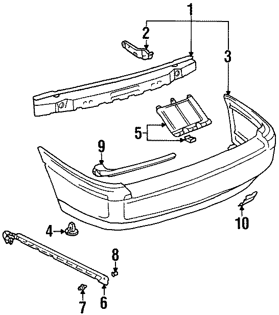 7REAR BUMPER. BUMPER & COMPONENTS.https://images.simplepart.com/images/parts/motor/fullsize/9225955.png