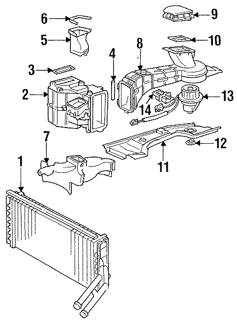 1AIR CONDITIONER & HEATER. HEATER COMPONENTS.https://images.simplepart.com/images/parts/motor/fullsize/9230150.png