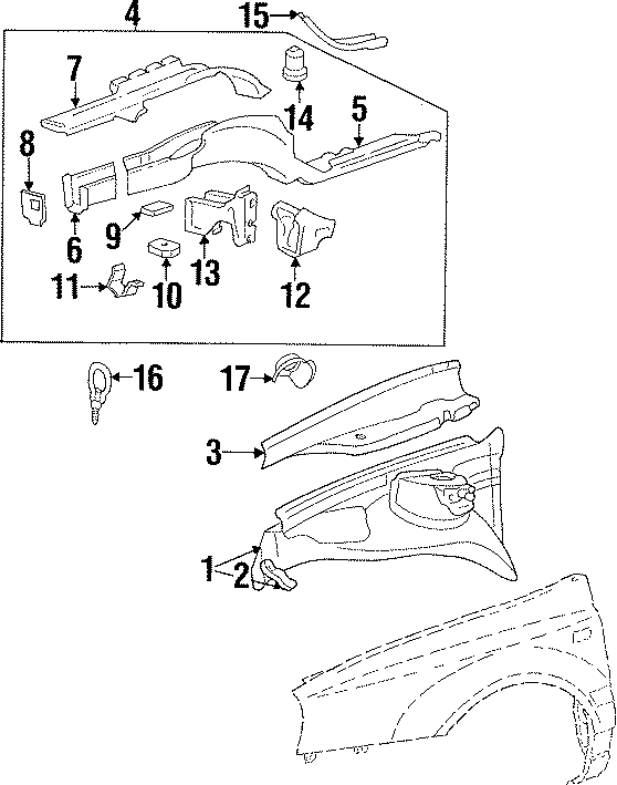 2FENDER. STRUCTURAL COMPONENTS & RAILS.https://images.simplepart.com/images/parts/motor/fullsize/9230180.png