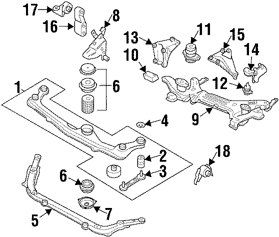 11ENGINE / TRANSAXLE. ENGINE & TRANS MOUNTING.https://images.simplepart.com/images/parts/motor/fullsize/9230230.png