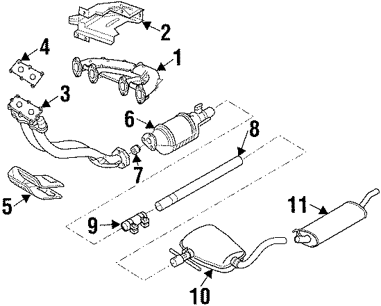 11EXHAUST SYSTEM. EXHAUST COMPONENTS.https://images.simplepart.com/images/parts/motor/fullsize/9230235.png