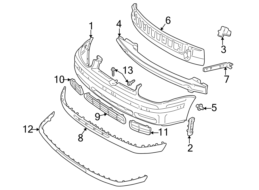 5FRONT BUMPER. BUMPER & COMPONENTS.https://images.simplepart.com/images/parts/motor/fullsize/9231010.png