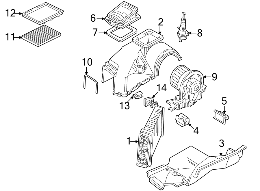 7AIR CONDITIONER & HEATER. EVAPORATOR COMPONENTS.https://images.simplepart.com/images/parts/motor/fullsize/9231120.png