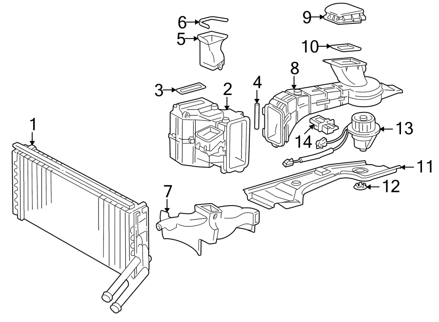 10Air conditioner & heater. Heater components.https://images.simplepart.com/images/parts/motor/fullsize/9231130.png