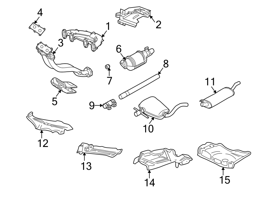 9EXHAUST SYSTEM. EXHAUST COMPONENTS.https://images.simplepart.com/images/parts/motor/fullsize/9231300.png