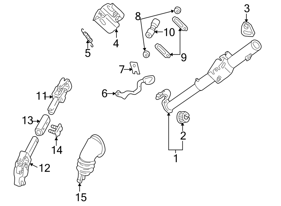 2STEERING COLUMN ASSEMBLY.https://images.simplepart.com/images/parts/motor/fullsize/9231355.png