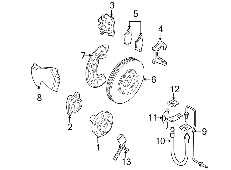 13FRONT SUSPENSION. BRAKE COMPONENTS.https://images.simplepart.com/images/parts/motor/fullsize/9235340.png