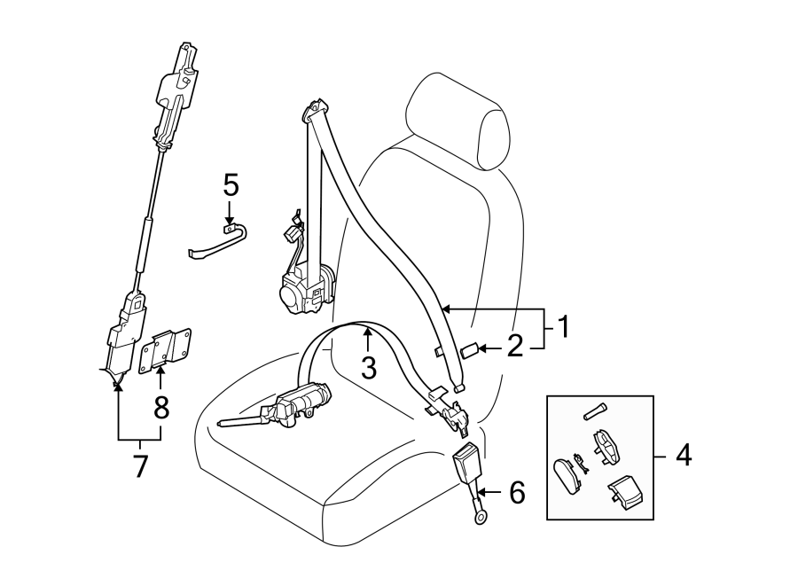 6RESTRAINT SYSTEMS. FRONT SEAT BELTS.https://images.simplepart.com/images/parts/motor/fullsize/9235485.png