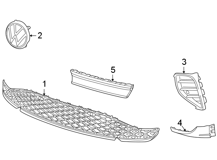 3Front bumper & grille. Grille & components.https://images.simplepart.com/images/parts/motor/fullsize/9237010.png