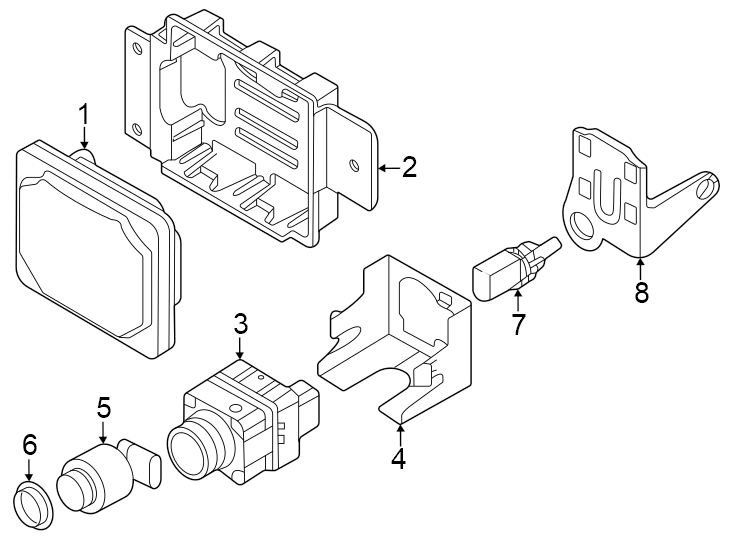 8Front bumper & grille. Electrical components.https://images.simplepart.com/images/parts/motor/fullsize/9237017.png