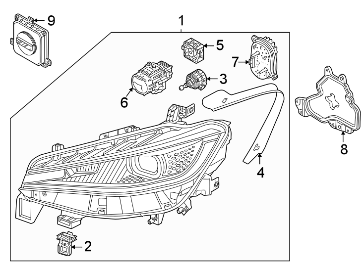 2Front lamps. Headlamp components.https://images.simplepart.com/images/parts/motor/fullsize/9237025.png