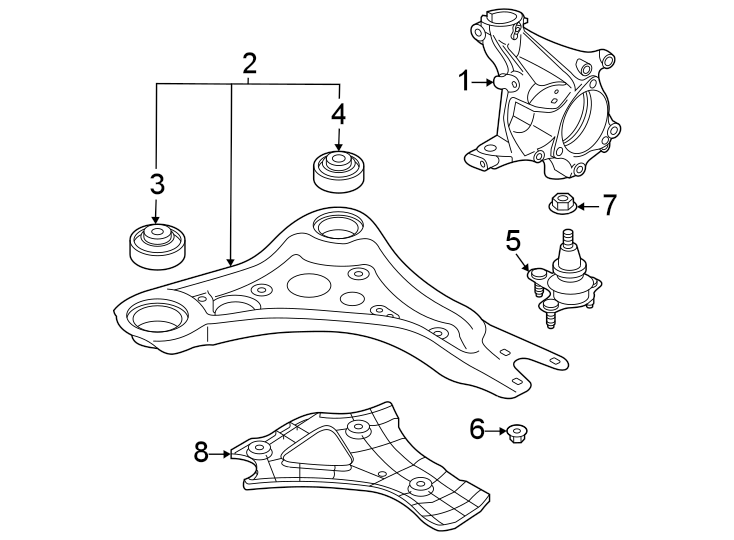 1Front suspension. Suspension components.https://images.simplepart.com/images/parts/motor/fullsize/9237200.png