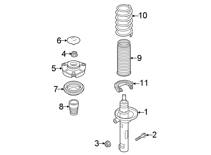 9Front suspension. Struts & components.https://images.simplepart.com/images/parts/motor/fullsize/9237210.png