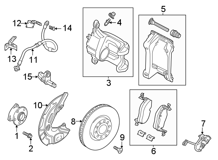 1Front suspension. Brake components.https://images.simplepart.com/images/parts/motor/fullsize/9237220.png