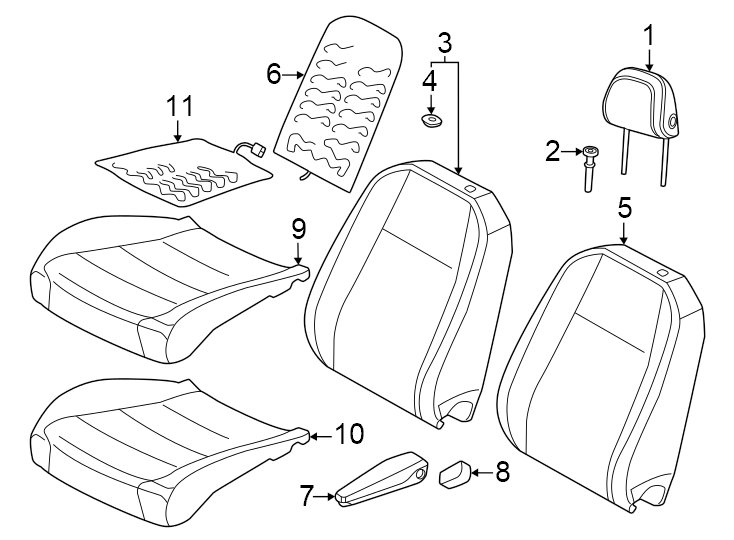 10ALL. Cloth. Covers & pads. Leatherette. W/LOCK button. W/O lock button.https://images.simplepart.com/images/parts/motor/fullsize/9237352.png