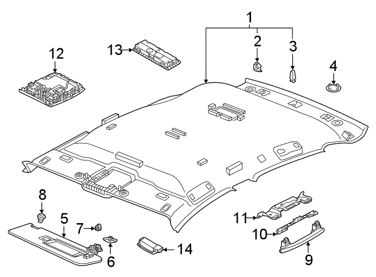 14Roof. Interior trim.https://images.simplepart.com/images/parts/motor/fullsize/9237395.png