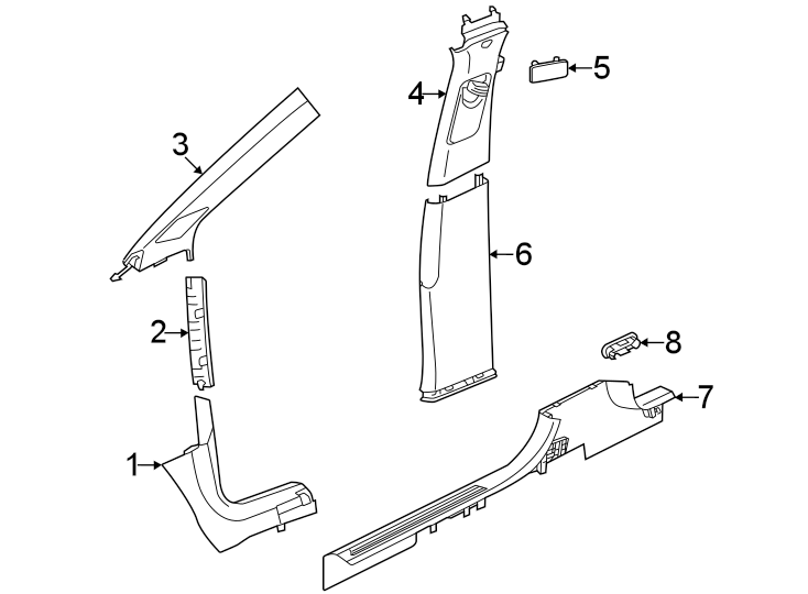 7Pillars. Rocker & floor. Interior trim.https://images.simplepart.com/images/parts/motor/fullsize/9237450.png