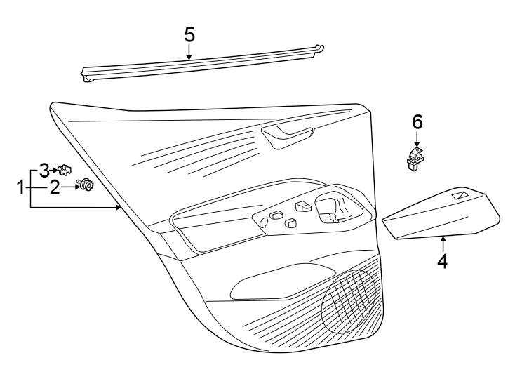 6Rear door. Interior trim.https://images.simplepart.com/images/parts/motor/fullsize/9237505.png