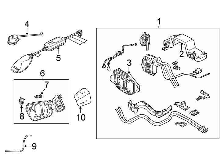 9Quarter panel. Electrical components.https://images.simplepart.com/images/parts/motor/fullsize/9237525.png