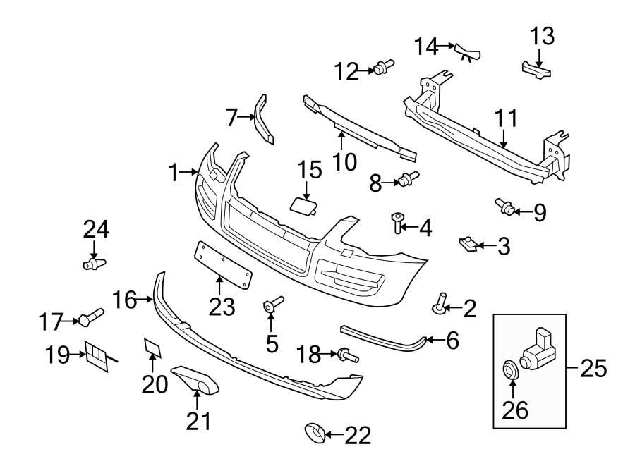 5FRONT BUMPER. BUMPER & COMPONENTS.https://images.simplepart.com/images/parts/motor/fullsize/9240007.png