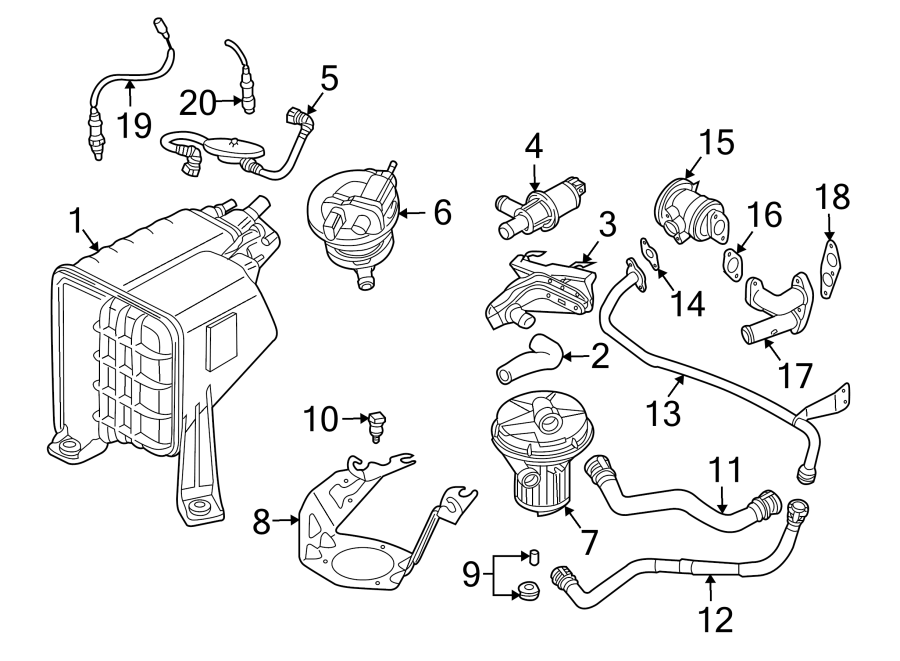 4EMISSION SYSTEM. EMISSION COMPONENTS.https://images.simplepart.com/images/parts/motor/fullsize/9240350.png