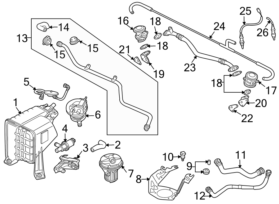 5Emission system. Emission components.https://images.simplepart.com/images/parts/motor/fullsize/9240355.png