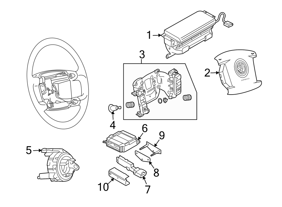 7Restraint systems. Wheels. Air bag components.https://images.simplepart.com/images/parts/motor/fullsize/9240510.png