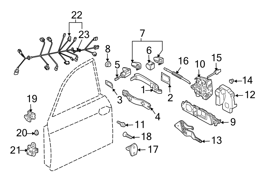 10Front door. Lock & hardware.https://images.simplepart.com/images/parts/motor/fullsize/9240645.png