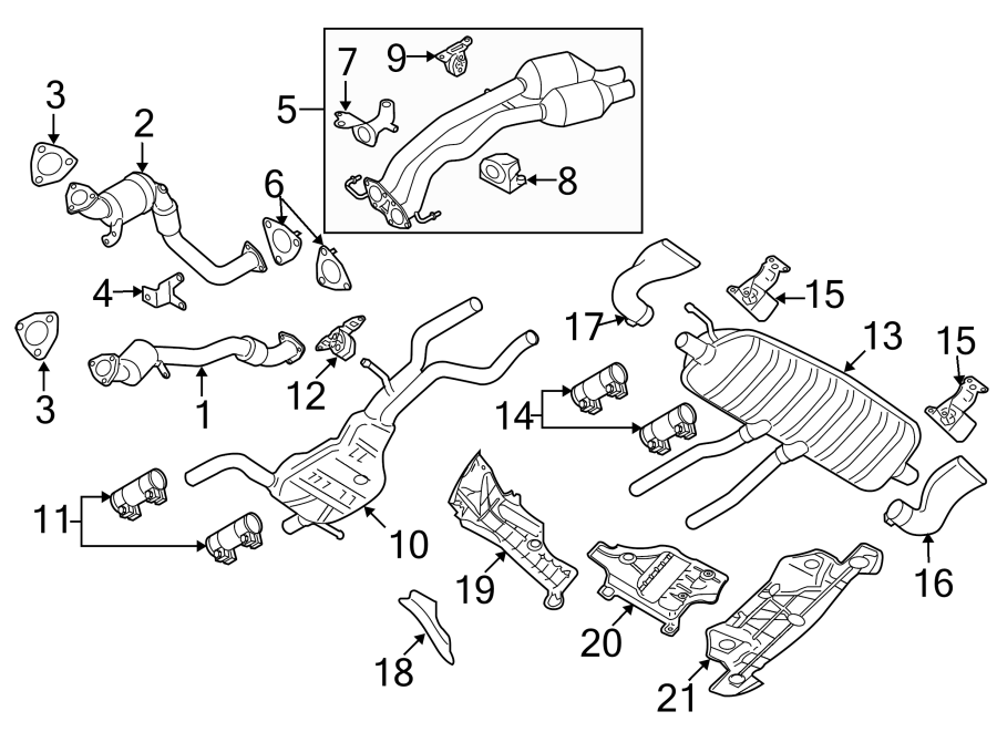 11EXHAUST SYSTEM. EXHAUST COMPONENTS.https://images.simplepart.com/images/parts/motor/fullsize/9240890.png