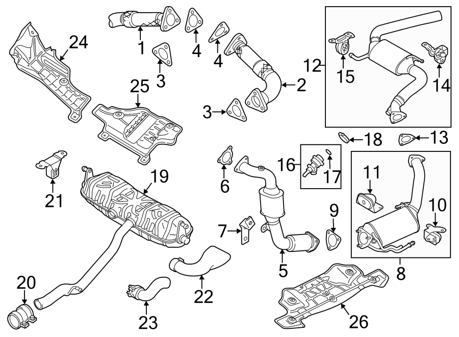 25EXHAUST SYSTEM. EXHAUST COMPONENTS.https://images.simplepart.com/images/parts/motor/fullsize/9241295.png