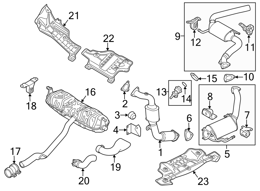 22EXHAUST SYSTEM. EXHAUST COMPONENTS.https://images.simplepart.com/images/parts/motor/fullsize/9241297.png