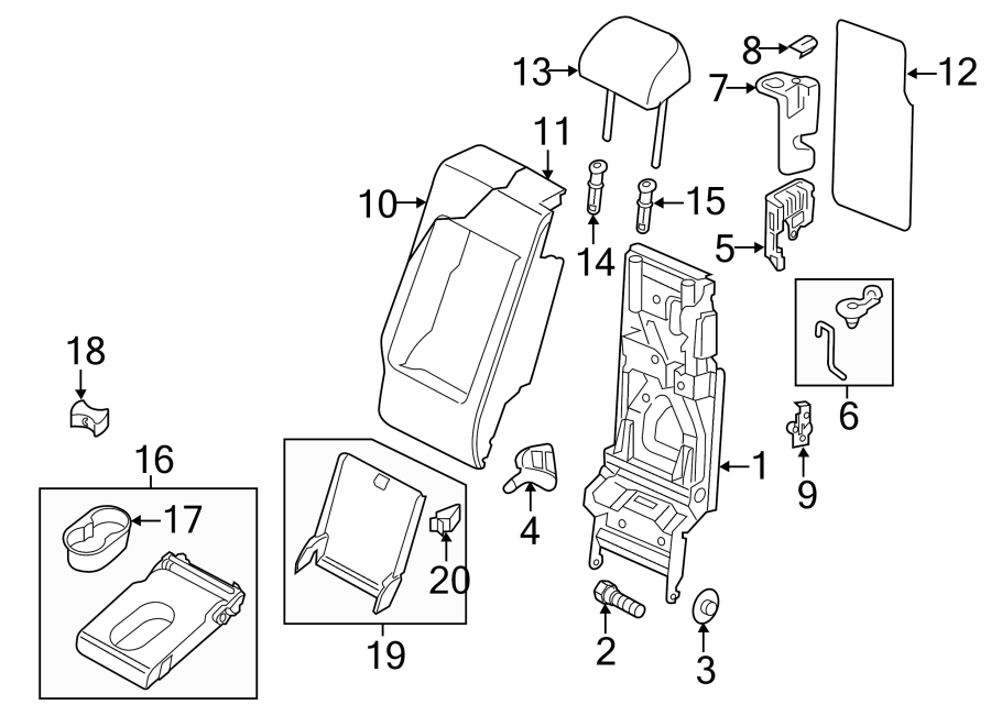 13Seats & tracks. Rear seat components.https://images.simplepart.com/images/parts/motor/fullsize/9241510.png