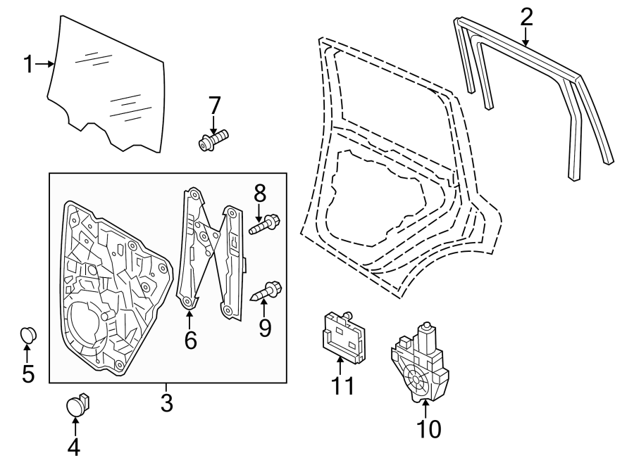 10REAR DOOR. GLASS & HARDWARE.https://images.simplepart.com/images/parts/motor/fullsize/9241640.png