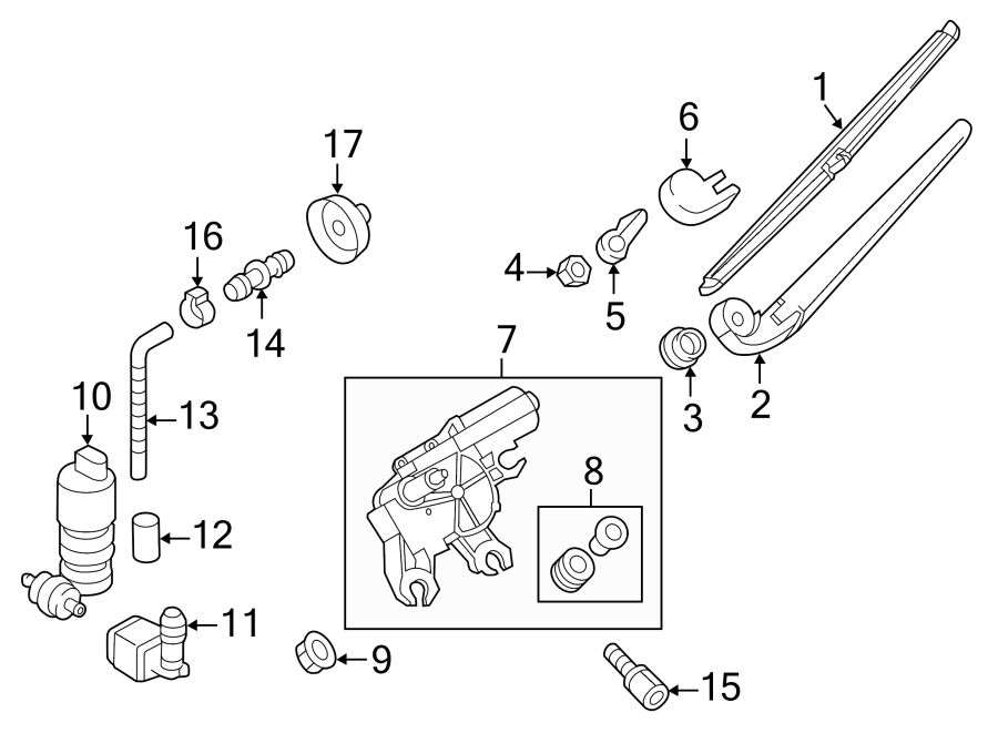 4LIFT GATE. REAR WIPER COMPONENTS.https://images.simplepart.com/images/parts/motor/fullsize/9241790.png