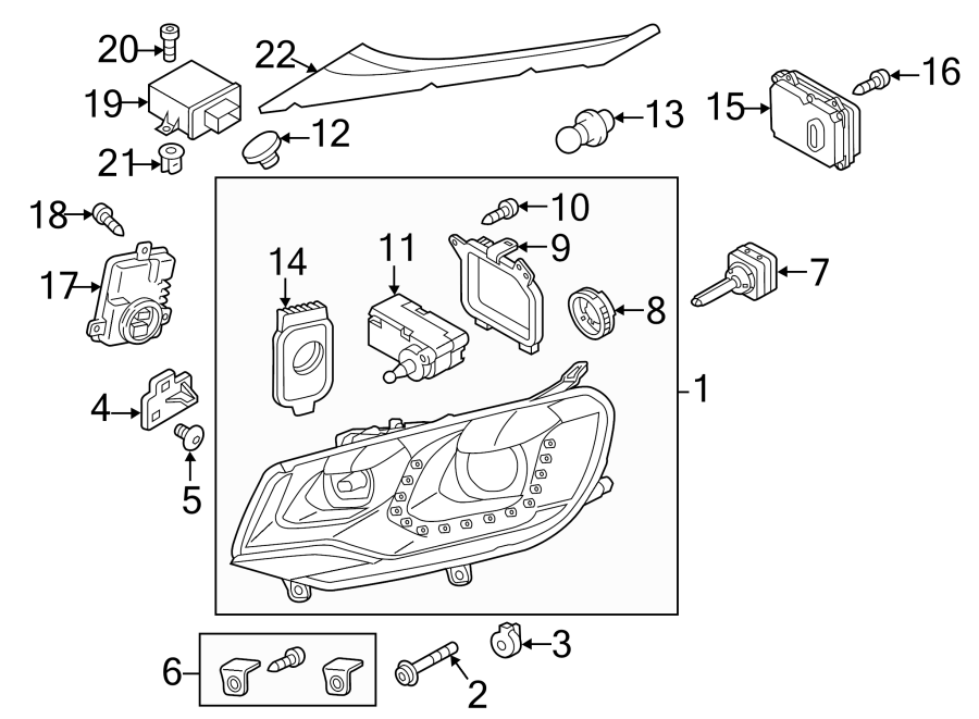 8FRONT LAMPS. HEADLAMP COMPONENTS.https://images.simplepart.com/images/parts/motor/fullsize/9242015.png