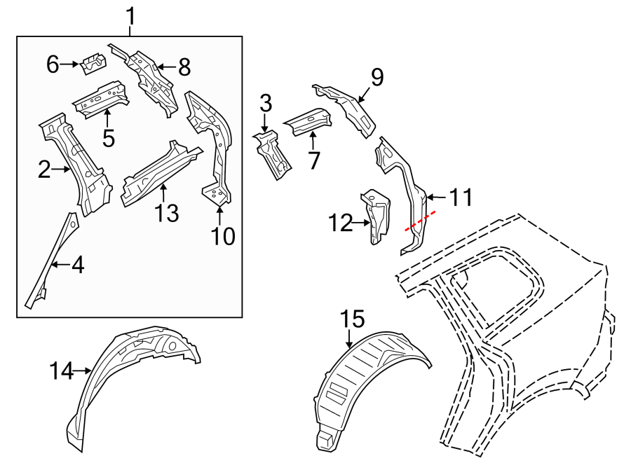 9QUARTER PANEL. INNER STRUCTURE.https://images.simplepart.com/images/parts/motor/fullsize/9242670.png