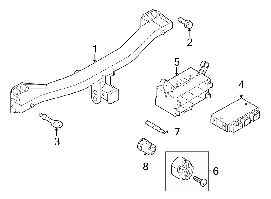 2REAR BUMPER. TRAILER HITCH COMPONENTS.https://images.simplepart.com/images/parts/motor/fullsize/9242835.png