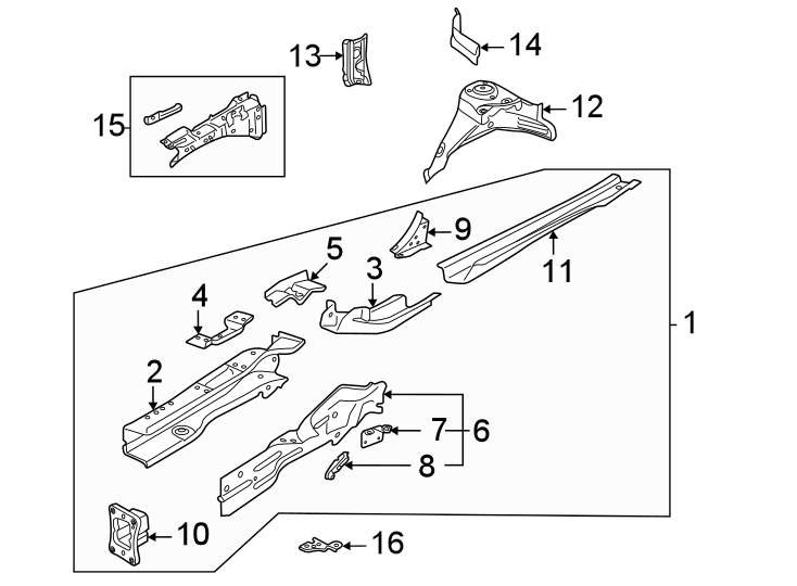 6Fender. Structural components & rails.https://images.simplepart.com/images/parts/motor/fullsize/9244120.png