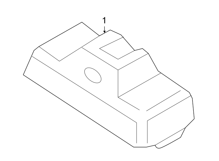 Full size assembly image of Tire pressure monitor components. (1/1)