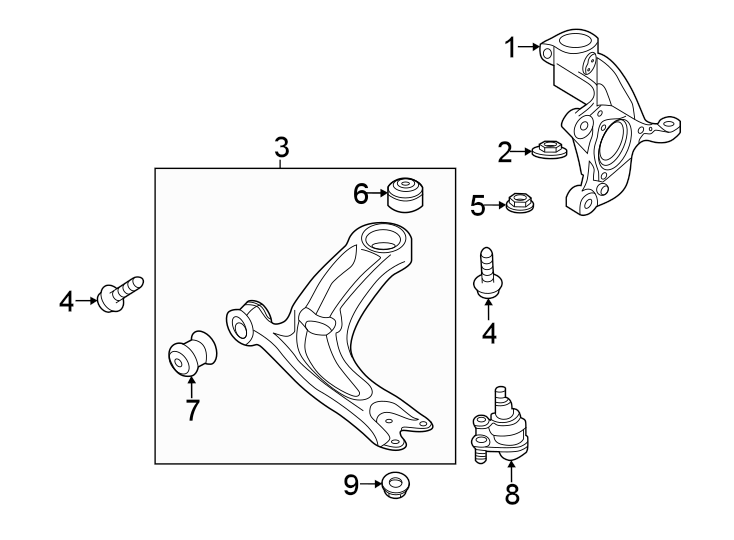 1Front suspension. Suspension components.https://images.simplepart.com/images/parts/motor/fullsize/9244310.png